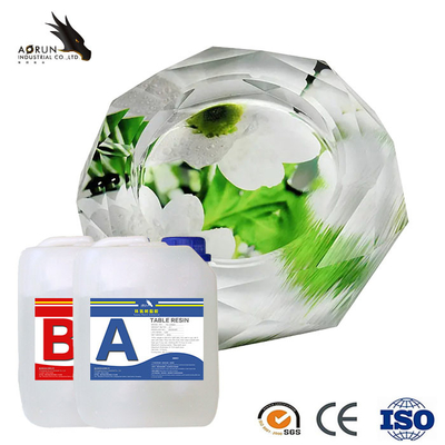 1:1 BPA ฟรีอีพอกซีเรซินไม่มีฟองใสคริสตัลความหนืดต่ำ