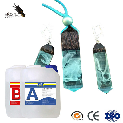 1:1 BPA ฟรีอีพอกซีเรซินไม่มีฟองใสคริสตัลความหนืดต่ำ