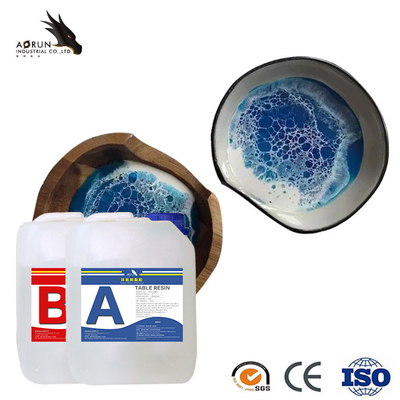 1:1 BPA ฟรีอีพอกซีเรซินไม่มีฟองใสคริสตัลความหนืดต่ำ