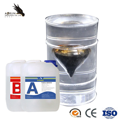 1:1 AB Art อีพอกซีเรซิน Curing การเคลือบผิว Thick Pour อีพ็อกซี่ Two Component