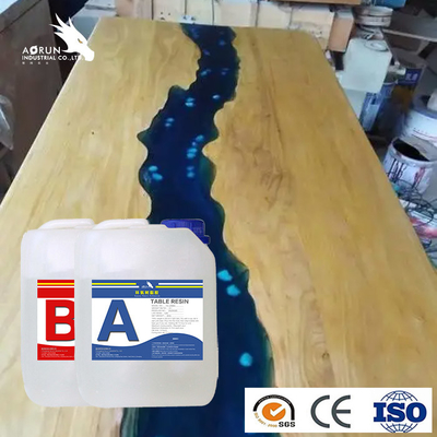 DIY Art Craft ไม้อีพ็อกซี่เรซิ่น High Gloss โปร่งใสของเหลวหนืด