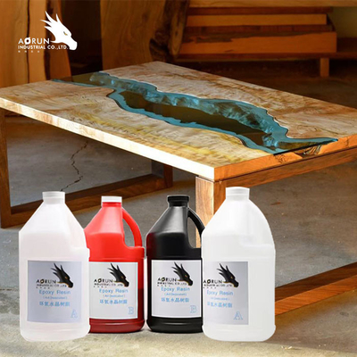 กาว Aorun AZX-882 ขายส่ง อีพอกซีเรซิน ของเหลว อีพอกซีเรซิน Countertops