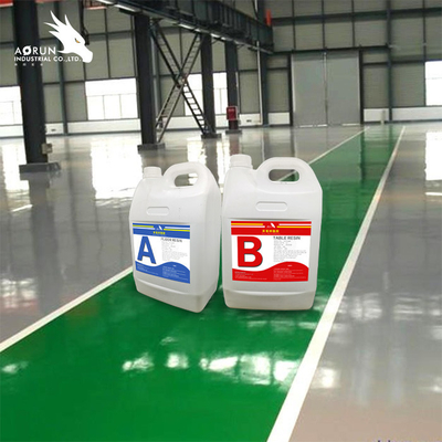 VOC ฟรีอีพ็อกซี่เรซินที่เป็นมิตรกับสิ่งแวดล้อมเคลือบคอนกรีตการทาสีพื้นโรงรถ