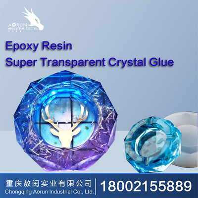 Super Clear Liquid Epoxy Art เรซิ่นคริสตัลหล่อลึกความแข็งแรงสูง