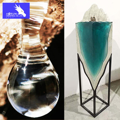 Crystal Clear Art Epoxy Resin Table ของเหลวใสความหนืดต่ำ