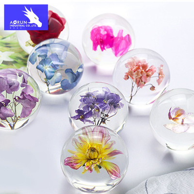 คริสตัลใสอีพอกซีเรซิน ชุด โครงการเครื่องประดับ DIY AB กาว