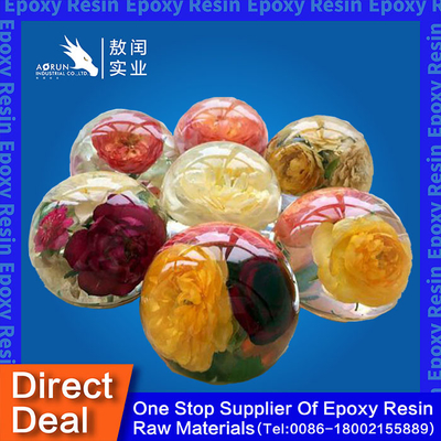 UV Art Epoxy Transparent Resin สำหรับซิลิโคนที่กำหนดเอง