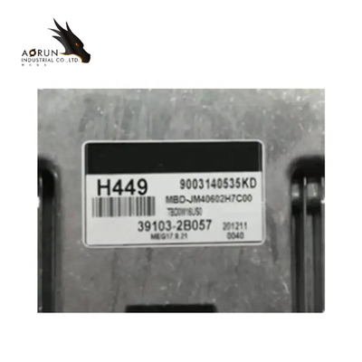 H449 ชุดควบคุมอิเล็กทรอนิกส์ ECU 39103-2B057 MEG17.9.21 9003140535KD สำหรับ Hyundai KIA Elantra