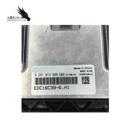 ECM ECU ชิ้นส่วนเครื่องยนต์ดีเซล 0281013665 EDC16C39-6.H1