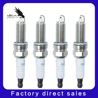 หัวเทียนอิริเดียม 4 ชิ้นสำหรับรถยนต์ 18858-10090 LZKR6B ขนาดมาตรฐาน