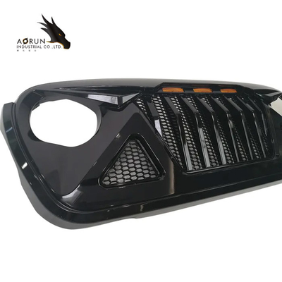 อุปกรณ์เสริมในรถยนต์ กระจังหน้า Fit สำหรับ Jeep Wrangler JL 2018 2019 2020 2021 อุปกรณ์เสริม
