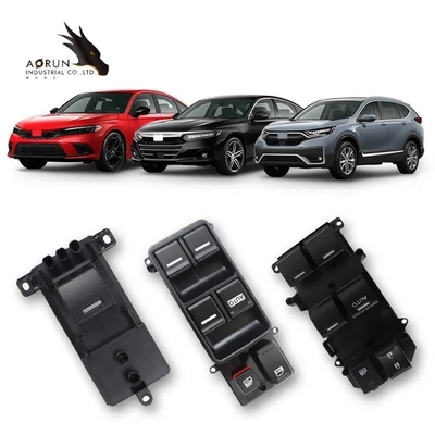 Auto Part ระบบไฟฟ้าด้านหน้าซ้ายสวิตช์ยกกระจกไฟฟ้า 35750-SDA-H12 สวิตช์รถสำหรับ HONDA Accord