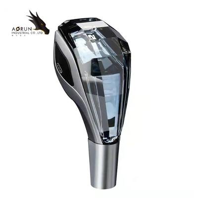 อุปกรณ์ตกแต่งภายในรถยนต์ Crystal Touch Luminous Pommeau De Levier De Vitesse De Voiture RGB Led Shift หัวเกียร์รถยนต์
