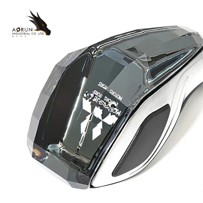 อุปกรณ์ตกแต่งภายในรถยนต์ Crystal Touch Luminous Pommeau De Levier De Vitesse De Voiture RGB Led Shift หัวเกียร์รถยนต์