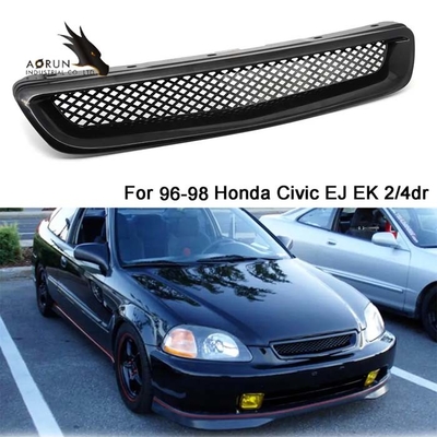 รถย่างด้านหน้าเหมาะสำหรับ 96 97 98 99 00 01 02 03 Civ Ic EK EJ ES CX JDM Type-R ชุดกันชนสไตล์พลาสติก ABS