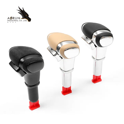 หัวเกียร์แฮนด์บอล SHIFT LEVER แฮนด์บอลคาร์บอนไฟเบอร์ภายในอะไหล่รถยนต์คันเกียร์สำหรับ Porsche Cayenne 2011-2017
