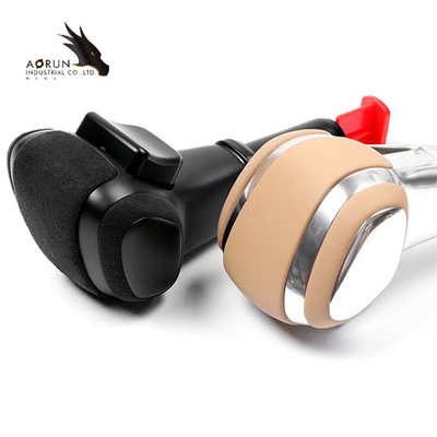 หัวเกียร์แฮนด์บอล SHIFT LEVER แฮนด์บอลคาร์บอนไฟเบอร์ภายในอะไหล่รถยนต์คันเกียร์สำหรับ Porsche Cayenne 2011-2017