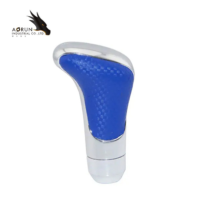 อุปกรณ์เสริมในรถยนต์ Universal Leather Car Gear Shift Knob Automatic Gear Shift Knob