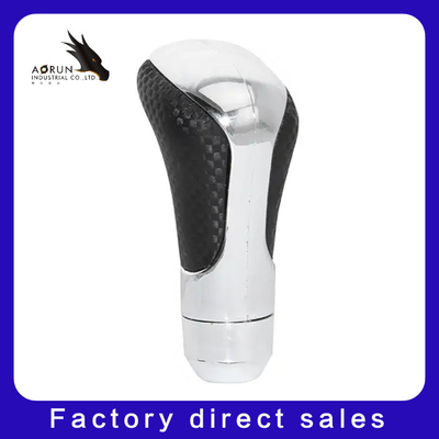 อุปกรณ์เสริมในรถยนต์ Universal Leather Car Gear Shift Knob Automatic Gear Shift Knob