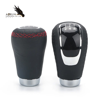 รถ SHIFT KNOB Custom 5 Speed ​​Change Stick สีดำ Shifter LEVER AUTO Universal เกียร์ SHIFT KNOB