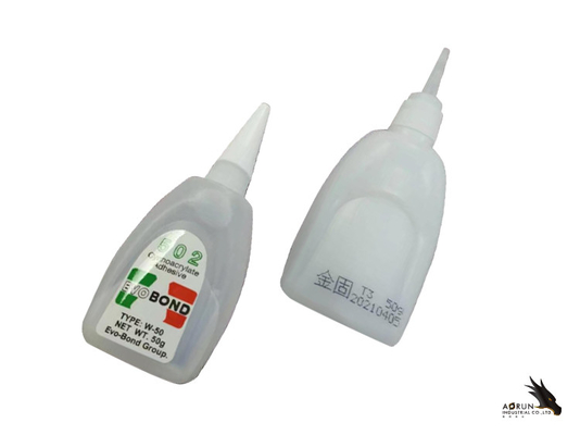 ยางพลาสติก Cyanoacrylate Super Glue OEM ส่วนประกอบเดียว