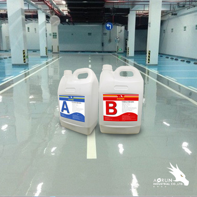 Aorun Dust Off อีพ็อกซี่ Floor Resin 1:1 AB เคลือบพื้นคอนกรีตปรับระดับเองได้